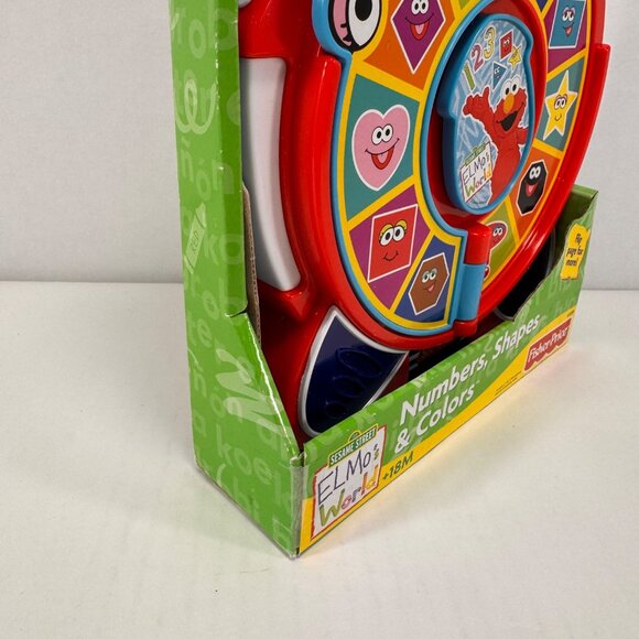Fisher-Price See 'n Say Elmo's World Numbers Shapes Colors 2005 Sesame Street - Picture 7 of 9